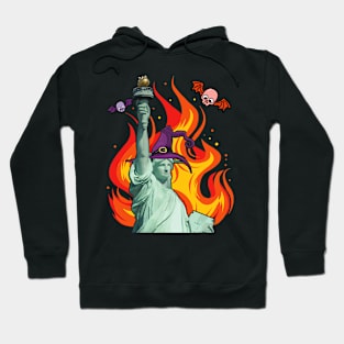 Evil Statue of Liberty Hoodie